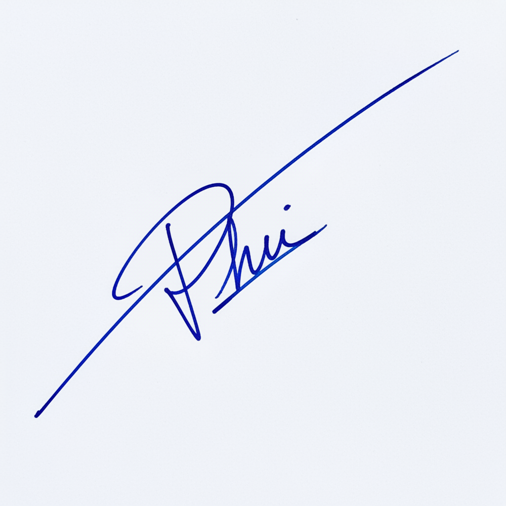 Chữ Ký Người Tên Phú: Bí Quyết Tạo Dấu Ấn Độc Đáo và May Mắn Mẫu chữ ký tên Phú số 3