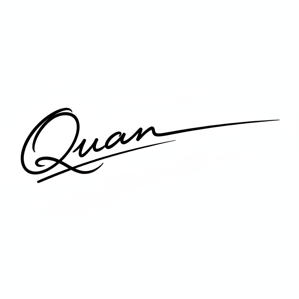 Mẫu chữ ký tên Quân số 10