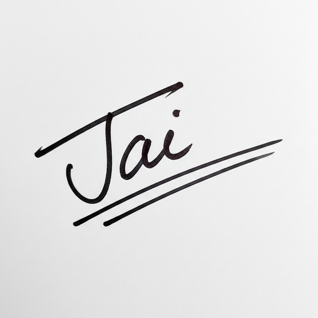 Mẫu chữ ký tên Tài số 7