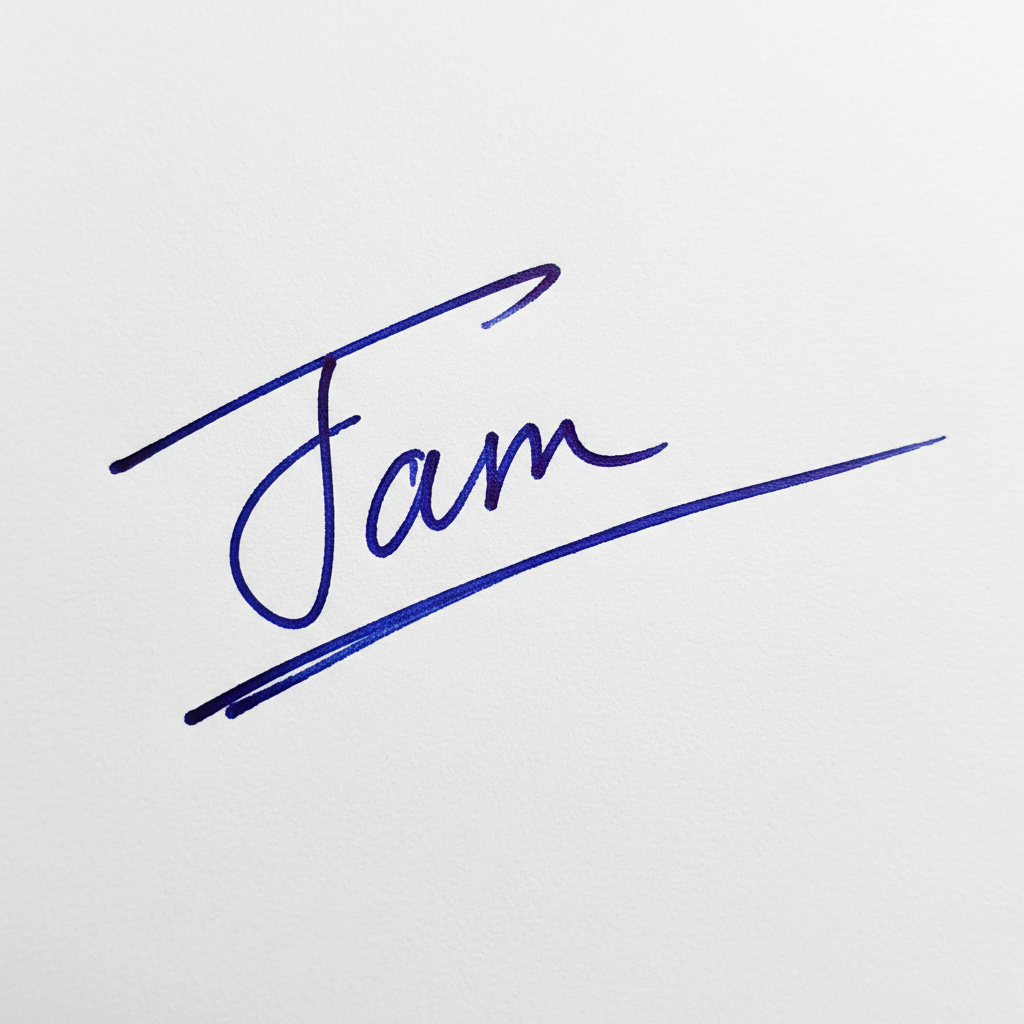 Mẫu chữ ký tên Tâm số 3