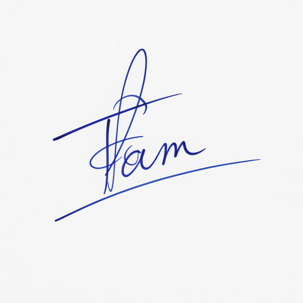 Mẫu chữ ký tên Tâm số 8