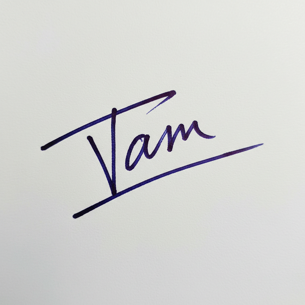 Mẫu chữ ký tên Tâm số 9