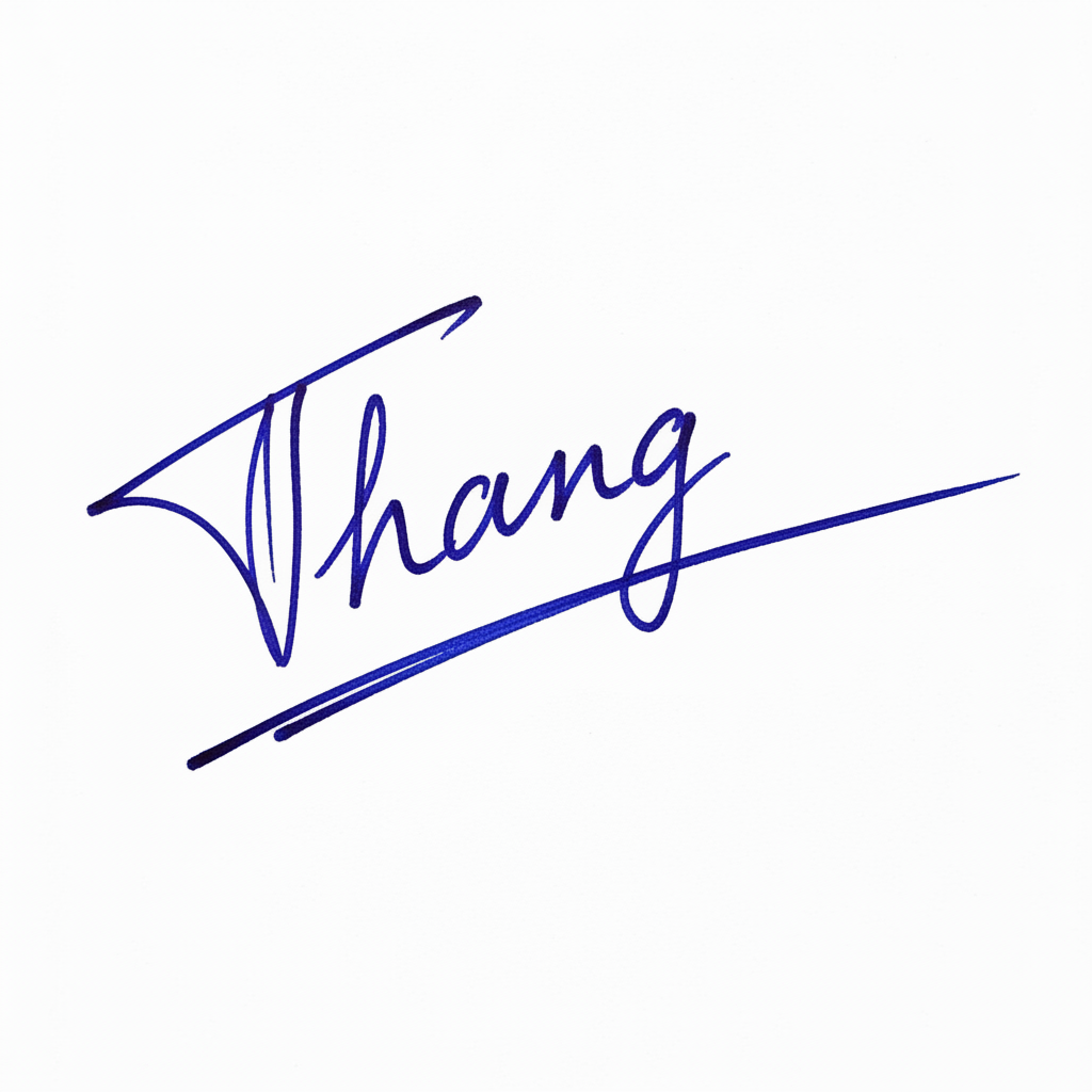 Chữ Ký Mẫu Tên Thắng: Bí Quyết Tạo Dấu Ấn Độc Đáo và May Mắn Mẫu chữ ký tên Thắng số 3