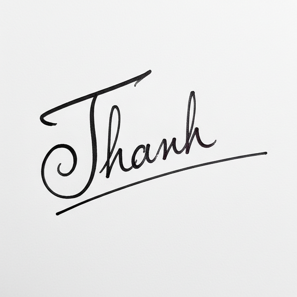 Mẫu chữ ký tên Thanh số 2