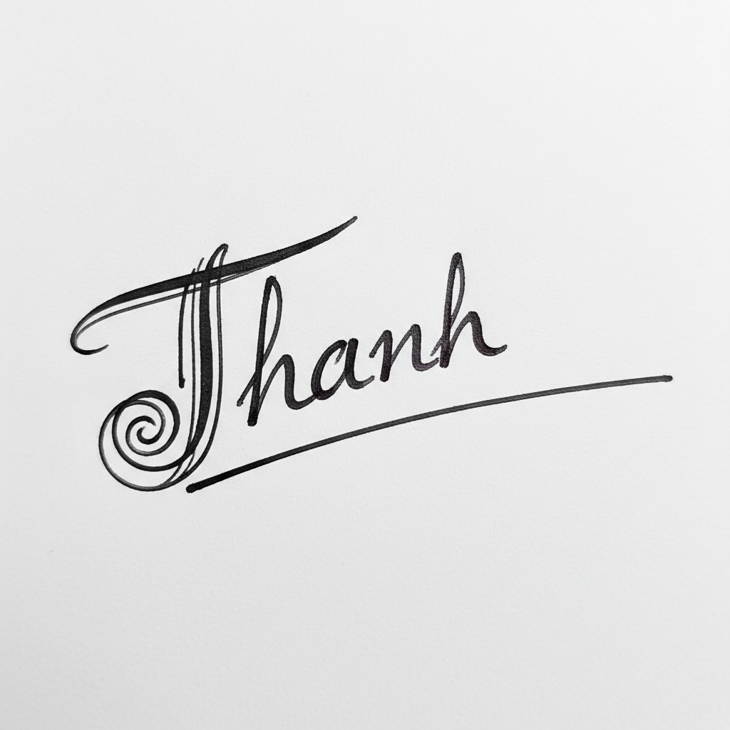 Mẫu chữ ký tên Thanh số 2