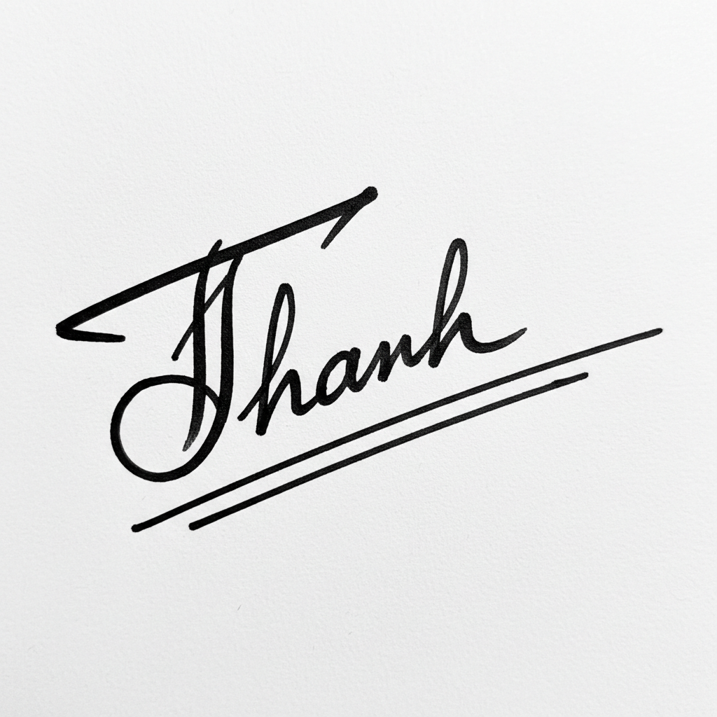 Mẫu chữ ký tên Thanh số 7
