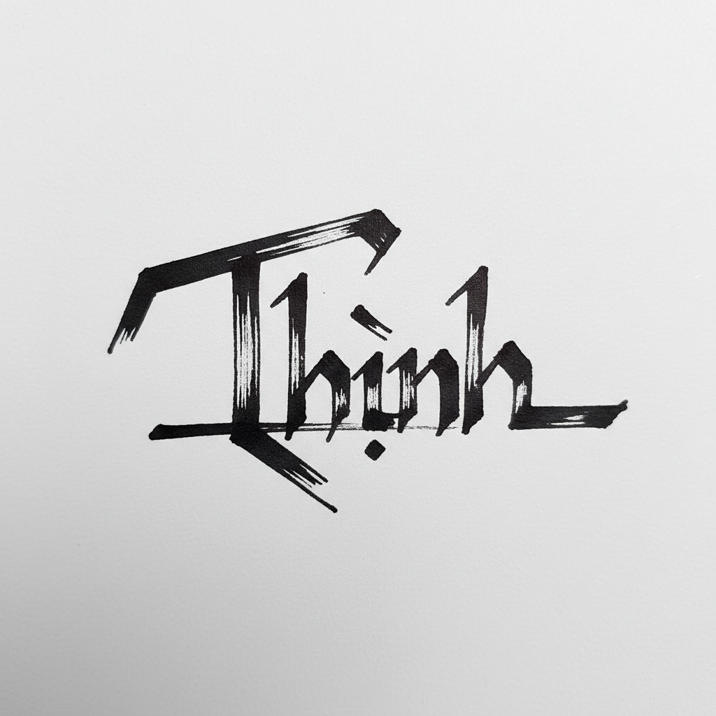 Mẫu chữ ký tên Thịnh số 7