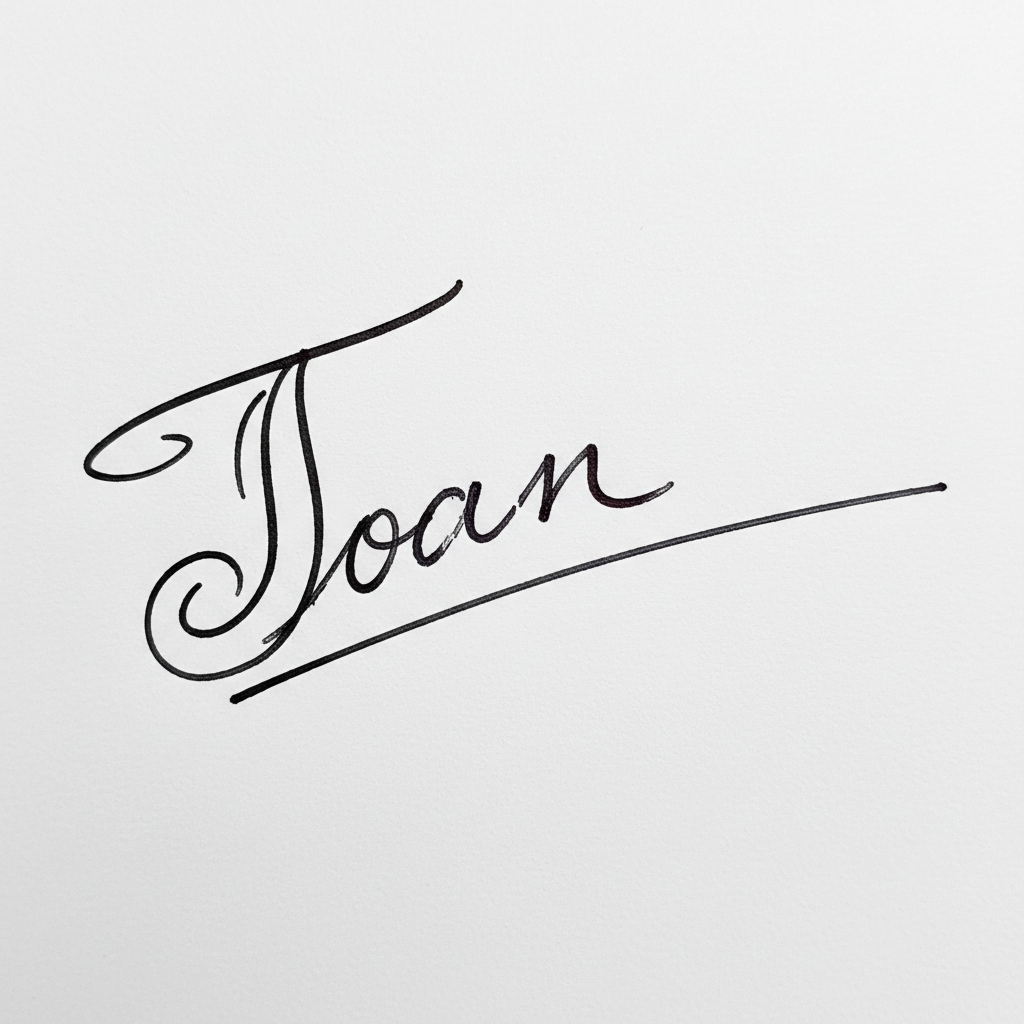 Mẫu chữ ký tên Toàn số 2