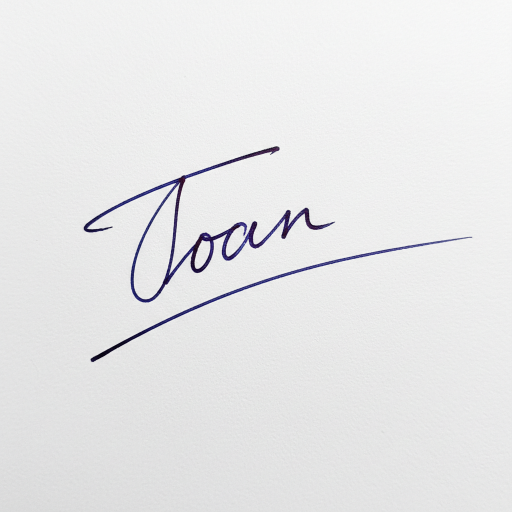 Mẫu chữ ký tên Toàn số 4