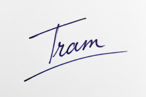 Mẫu chữ ký tên Trâm số 1