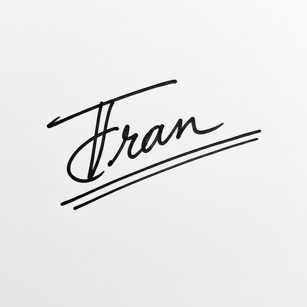 Mẫu chữ ký tên Trân số 7