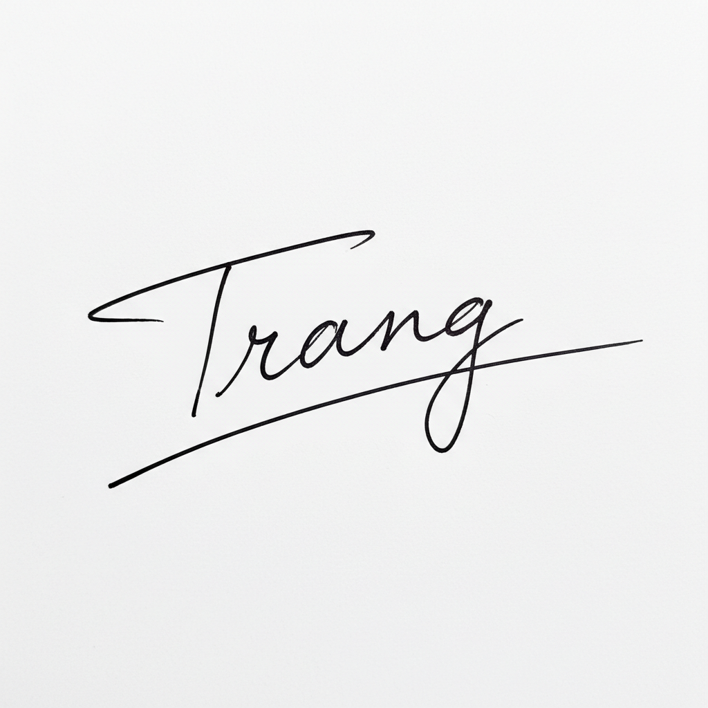 Mẫu chữ ký tên Trang số 10