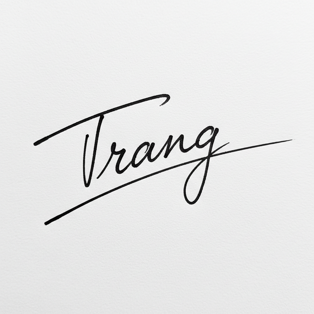 Mẫu chữ ký tên Trang số 10