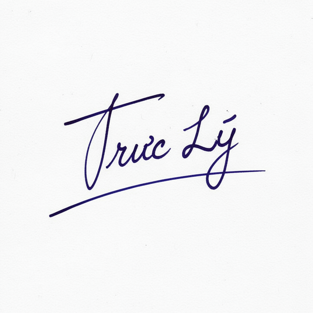 Mẫu chữ ký tên Trúc Ly số 1