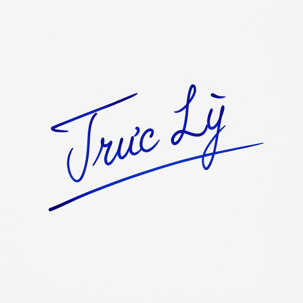 Mẫu chữ ký tên Trúc Ly số 3