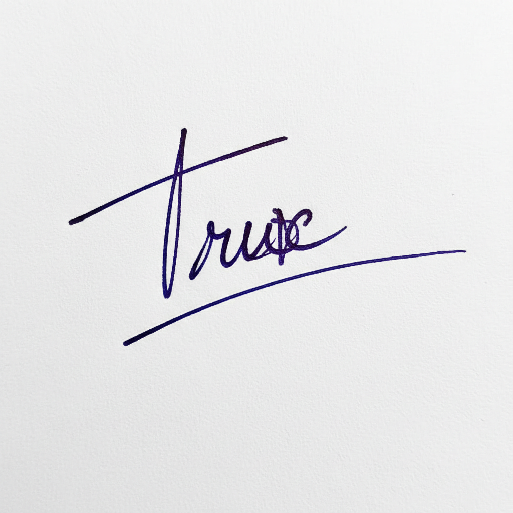 Mẫu chữ ký tên Trúc số 1