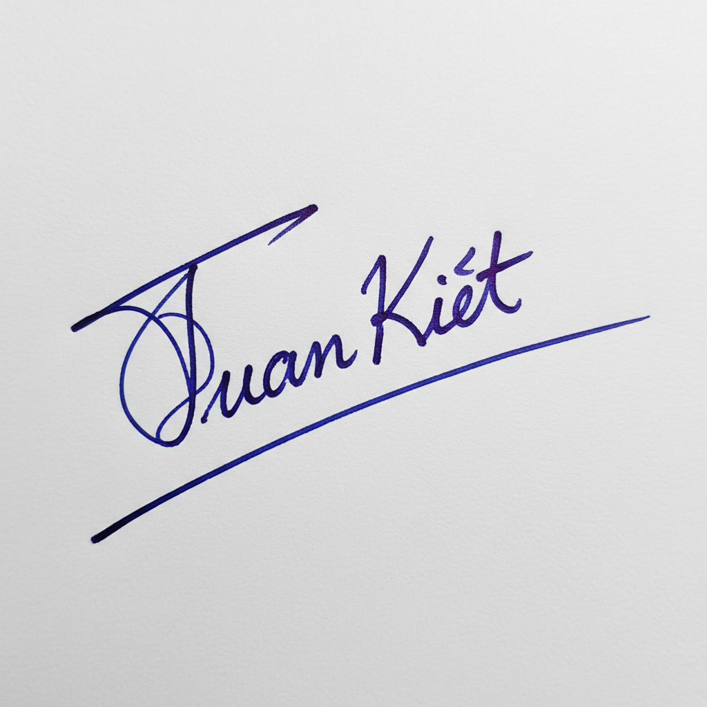 Chữ Ký Tên Tuấn Kiệt: Kiến Tạo Dấu Ấn Cá Nhân Đầy Phong Cách Và Tài Lộc Mẫu chữ ký tên Tuấn Kiệt số 3