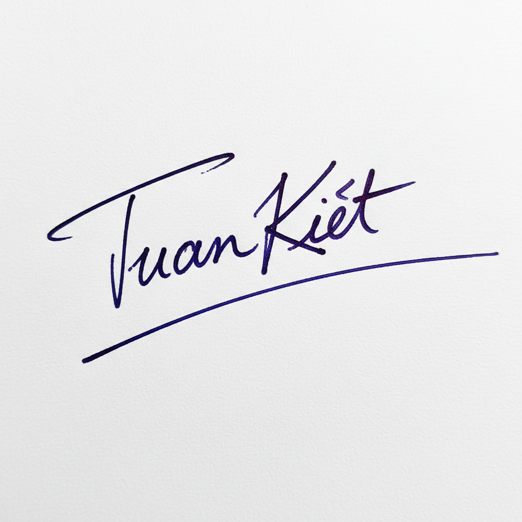 Chữ Ký Tên Tuấn Kiệt: Kiến Tạo Dấu Ấn Cá Nhân Đầy Phong Cách Và Tài Lộc Mẫu chữ ký tên Tuấn Kiệt số 4