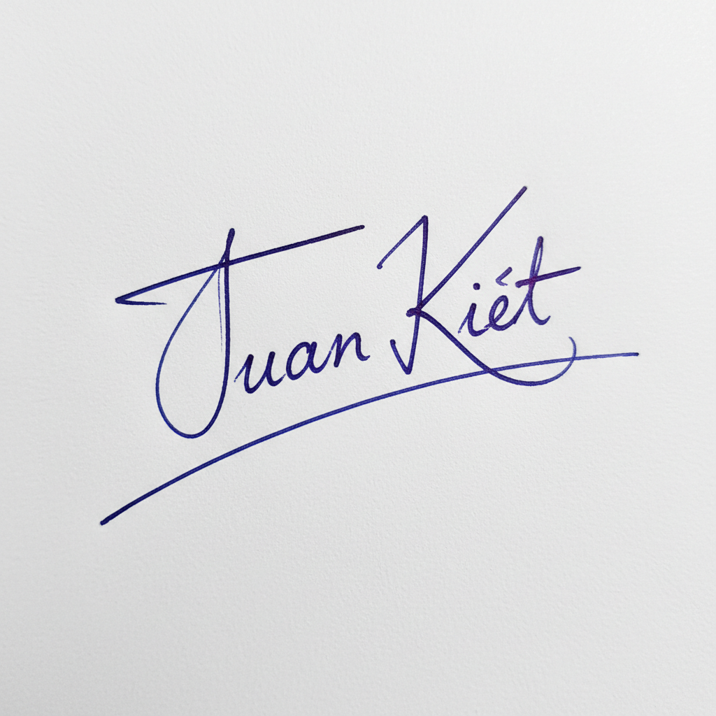 Chữ Ký Tên Tuấn Kiệt: Kiến Tạo Dấu Ấn Cá Nhân Đầy Phong Cách Và Tài Lộc Mẫu chữ ký tên Tuấn Kiệt số 8