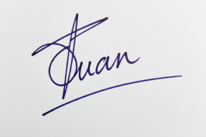 Mẫu chữ ký tên Tuấn số 1