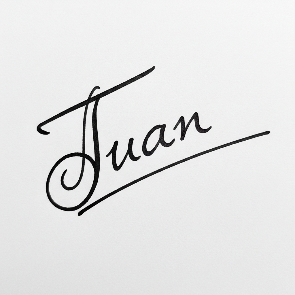 Mẫu chữ ký tên Tuấn số 2