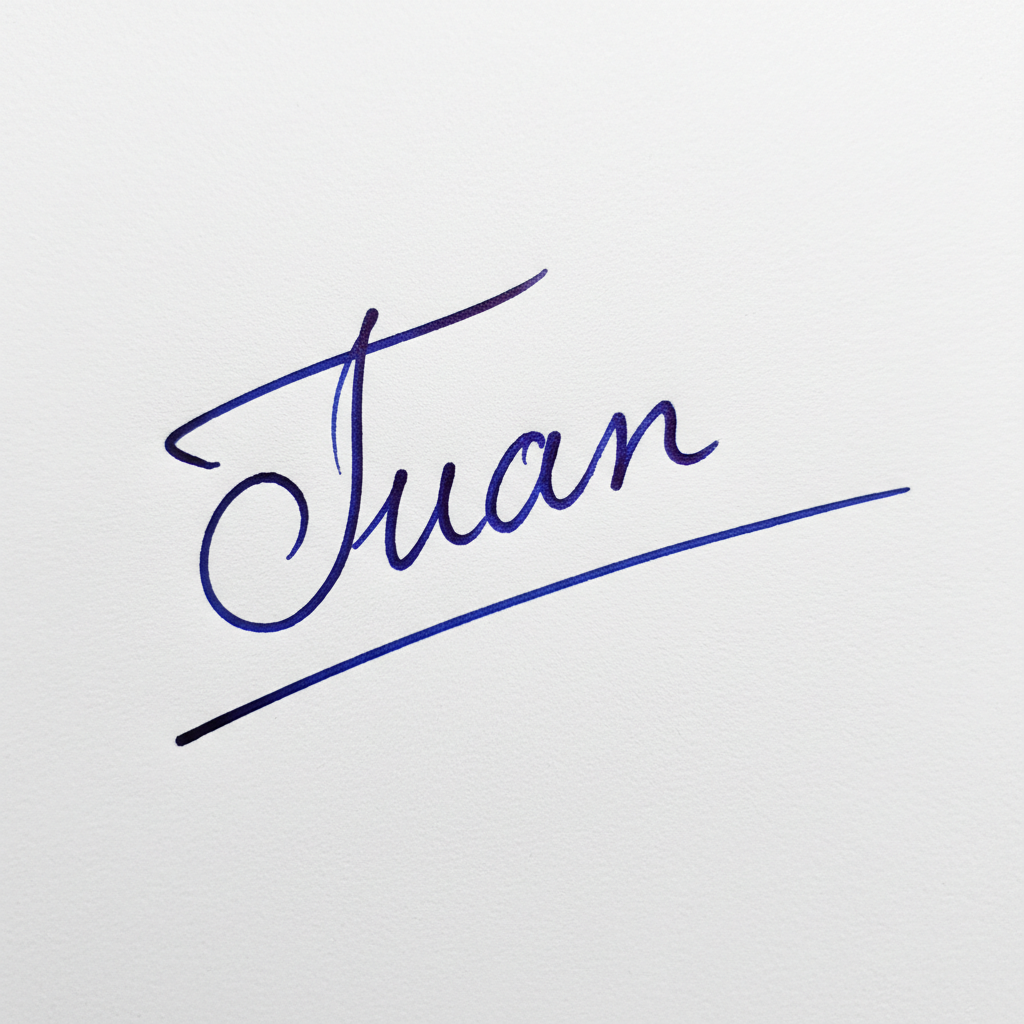 Mẫu chữ ký tên Tuấn số 3