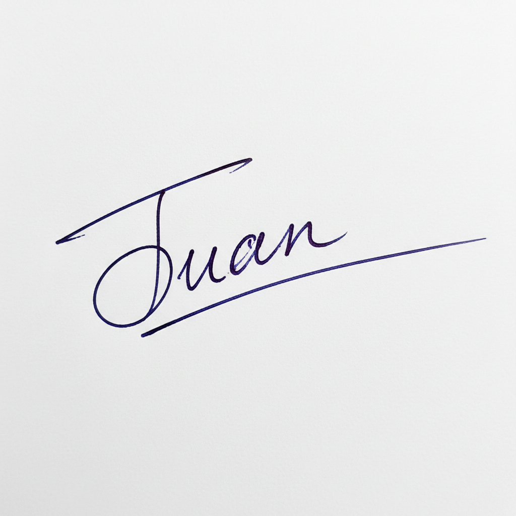 Mẫu chữ ký tên Tuấn số 4