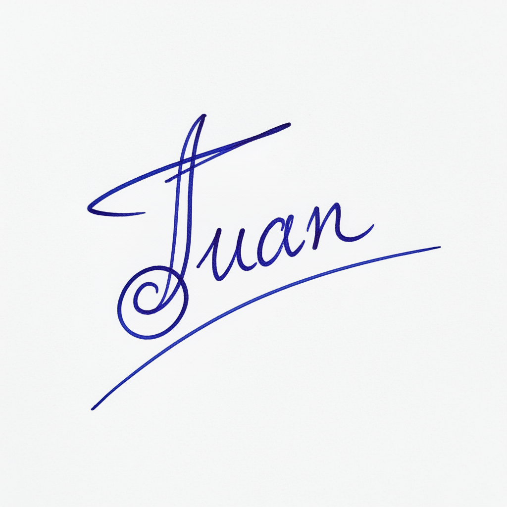 Mẫu chữ ký tên Tuấn số 6