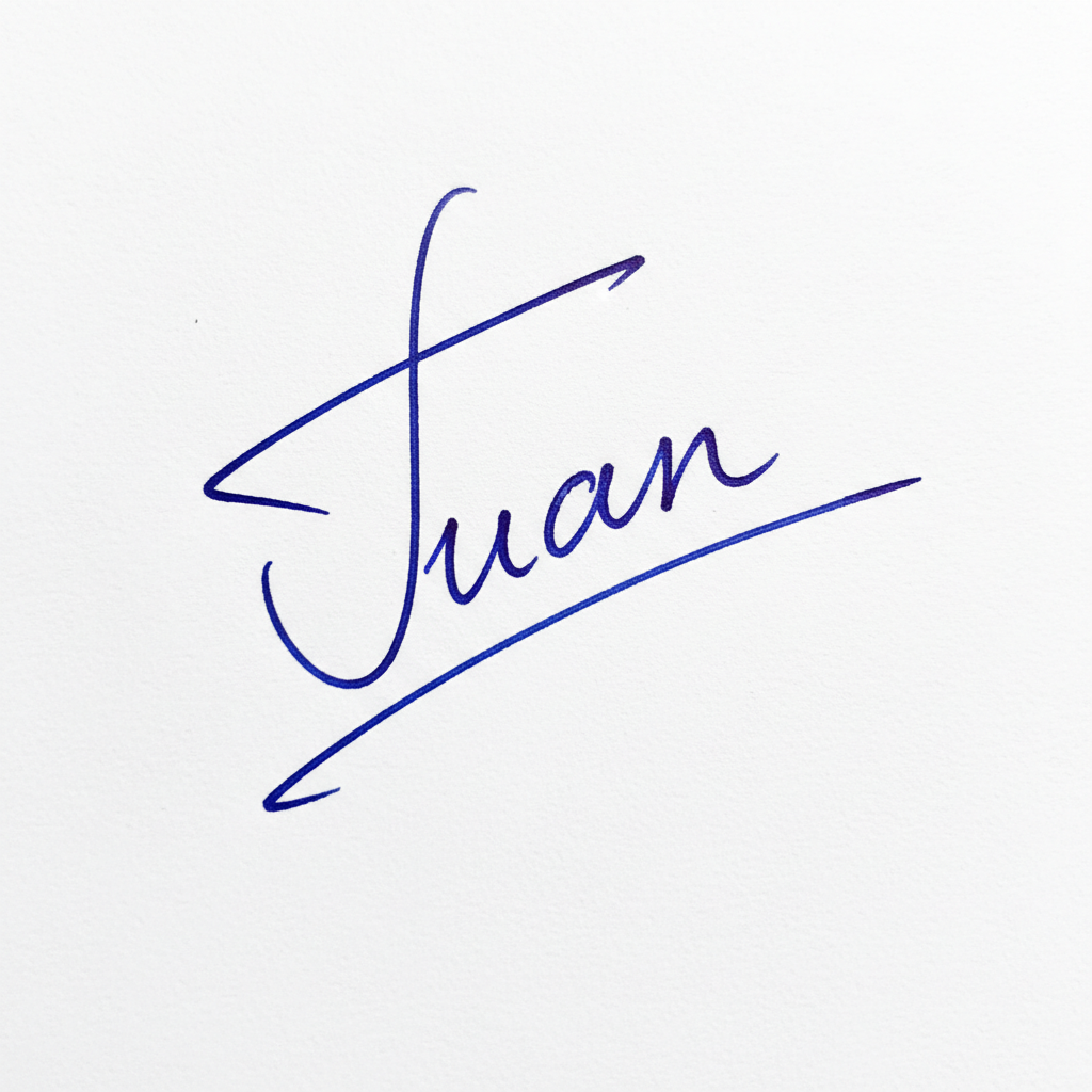 Mẫu chữ ký tên Tuấn số 8