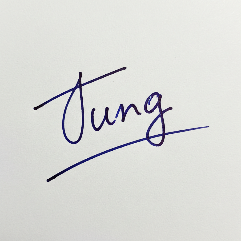 Mẫu chữ ký tên Tùng số 1