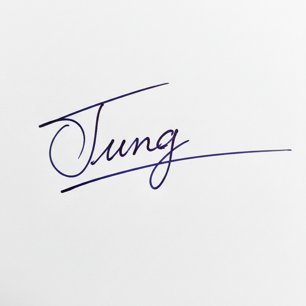 Mẫu chữ ký tên Tùng số 4