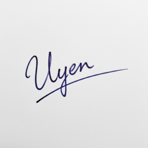 Mẫu chữ ký tên Uyên số 1