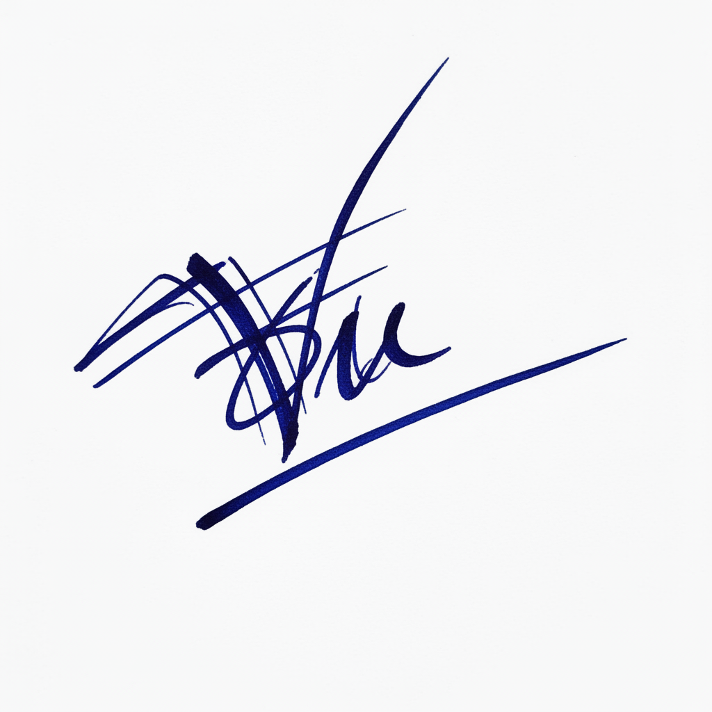 Mẫu chữ ký tên Vũ số 9